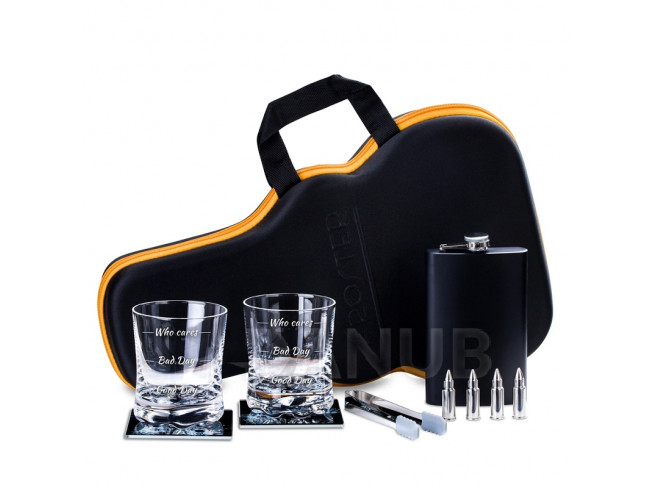 Kytarový Whisky Set - Who Cares