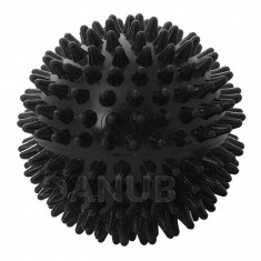SPRINGOS Masážní ježek 7,5 cm - černý