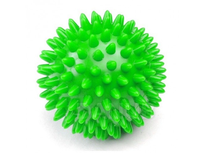 SPRINGOS Masážní ježek 9 cm - zelený