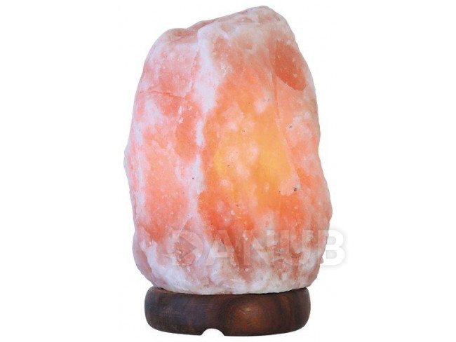 Solná lampa, tvar kamene, 1-2kg
