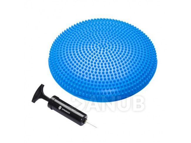 SPRINGOS Balanční senzorický disk - modrý