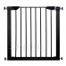 SPRINGOS Bezpečnostní bariérová zábrana pro schody a dveře - černá - 75-110 cm