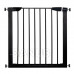 SPRINGOS Bezpečnostní bariérová zábrana pro schody a dveře - černá - 75-89 cm