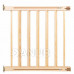 SPRINGOS Bezpečnostní bariérová zábrana pro schody a dveře - dřevěná - 72-122 cm