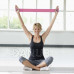 SPRINGOS Fitness guma na cvičení - 4 ks - růžové