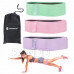 SPRINGOS Fitness guma na cvičení Hip Band - S, M, L - 3 ks - zelená, růžová, fialová