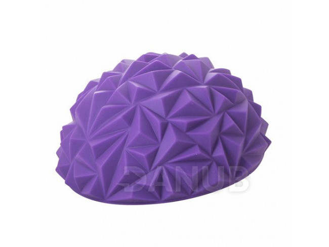 SPRINGOS Masážní balanční míč s hroty - fialová
