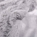 SPRINGOS Oboustranná vlněná deka 160x200cm - světle šedá