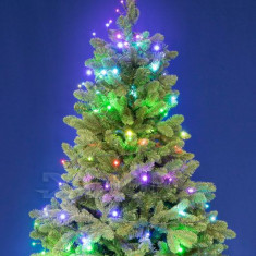 Vánoční LED lehký řetězec venkovní - Smart - Programátor - 198led - 19,7 m - RGB