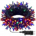 Vánoční led světelný řetěz vnější - programátor - 500led - 25m multicolour