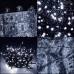 Vánoční led světelný řetěz vnější - programátor - 750led - 37,5m studená bílá