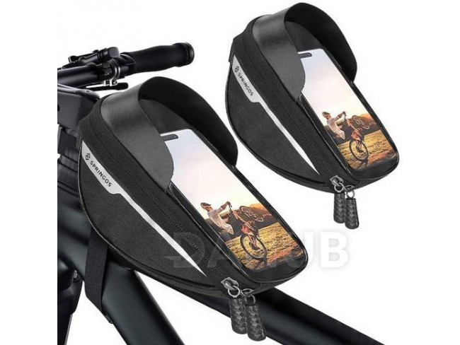 Springos Kapsa na kolo s držákem na telefon - vodotěsná