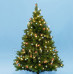 Vánoční LED světelný řetěz vnitřní - kuličky 1,5 cm - 100LED - 8M Multicolour
