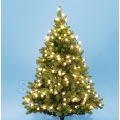 Vánoční LED světelný řetěz vnitřní - kulky 1,5 cm - 200LED - 16M Teplá bílá