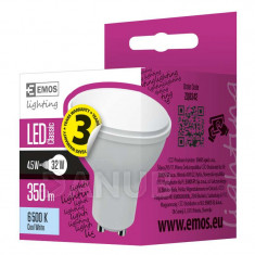 LED žárovka Classic 4,5W GU10 studená bílá