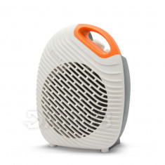 Multifunkční ohřívač / ventilátor bílo-oranžový - 1800 / 2000W