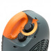 Multifunkční ohřívač / ventilátor černo-oranžový - 1800 / 2000W