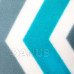 SPRINGOS Pikniková deka 200x160 vlnky - modro-bílé