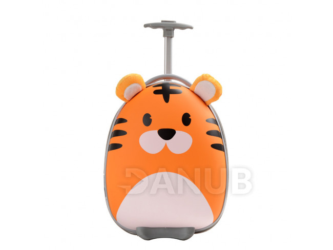 Dětský cestovní kufr na kolečkách - tygr
