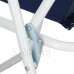 Springos Skládací křeslo - námořnická modrá