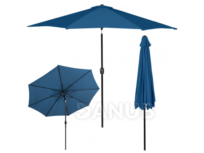 Zahradní slunečník Modern 260cm - námořnická modrá