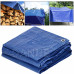 Hrubá ochranná plachta 2x2 m - 60g/m2 - modrá