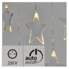 LED vánoční závěs - hvězdy, 80cm, vn...