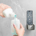 Dávkovač mýdla - s ručním dávkováním - 350 ml - na stěnu - stříbrný