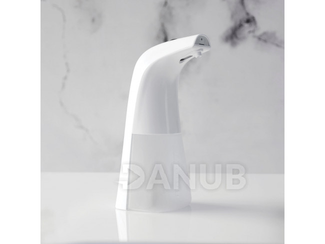 Automatický dávkovač mýdla - 250 ml - volně stojící / zavěsitelná na stěnu - USB + baterie
