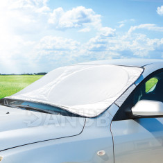 Zimní / letní ochranná fólie na čelní sklo auta / zabraňující zamrznutí - 150 x 70 cm
