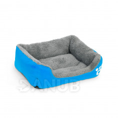 Pelech pre psy - "M" veľkosť - 54 x 42 cm - modrý