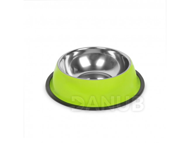 Miska pro psy - 15 cm - zelená