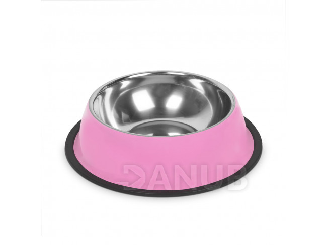 Miska pro psy - 18 cm - ružová