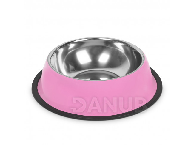 Miska pro psy - 22 cm - růžová