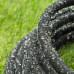 Perličková hadice s rychlospojkami, 20 m - černá