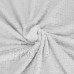 SPRINGOS Oboustranná plyšová deka 170x210cm - squares - světle šedá