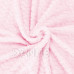 SPRINGOS Oboustranná plyšová deka 70x160cm - cik cak - světle růžová