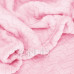 SPRINGOS Oboustranná plyšová deka 130x180cm - cik cak - růžová