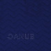 SPRINGOS Oboustranná plyšová deka 130x180cm - cik cak - námořnická modrá