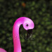 LED solární flamingo - zapichovací - plast - 52 x 19 x 6 cm