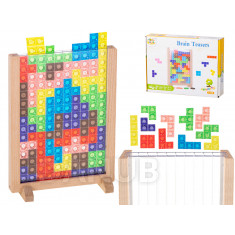 Logická hra ukládání Tetris