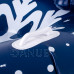 Nafukovací kluzák na sníh modrý