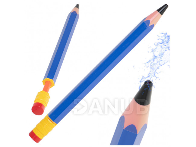Stříkající tužka modrá 54cm