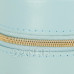 Springos Kulatá šperkovnice s přihrádkami - 8x5 cm - mint ekokůže