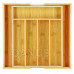 Springos Výsuvný bambusový organizér pro příbory
