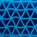 Silikonový gelový polštářek na krk - s potahem na zip - 27 x 9 9 cm