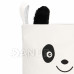 Springos Koš na uložení hraček s držadly - černobílá panda