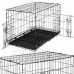 Chovatelská klec pro zvířata - skládací - 100 x 70 x 60 - L - černá