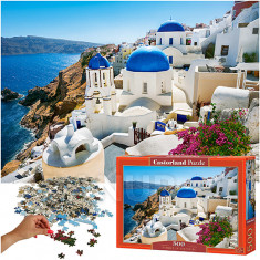CASTORLAND Puzzle 500 dílků Léto na Santorini - 9+