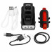USB světlo na kolo + USB zadní světlo na kolo